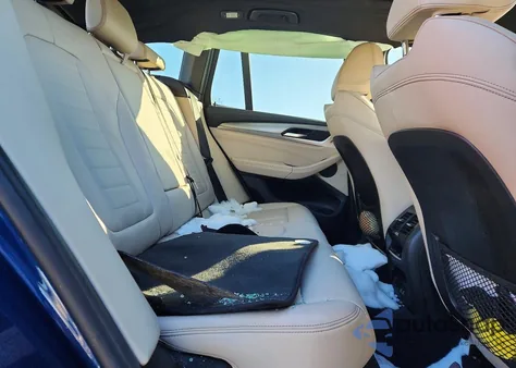 2021 BMW X3 xDrivem40I z USA, uszkodzony, nr VIN 5UXTY9C07M9E65836